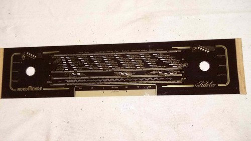 Tube radio nordmende - tube,
