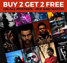 The weeknd poster art - poster,