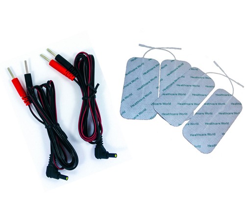 Pair female pin leads - pair,