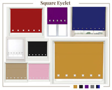 Square Eyelet Fabric Blind