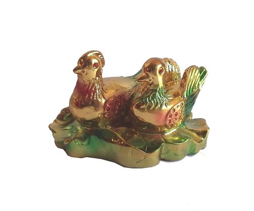 Feng shui golden mandarin - golden,