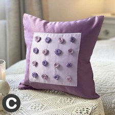 Luxury 12" Cushion Cover Pale