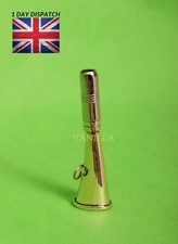 Small Brass Horn Gamekeeper Hunting Horn Authentic Beating Shooting Gift For Him