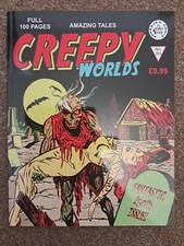 CREEPY WORLDS #250 hand SIGNED