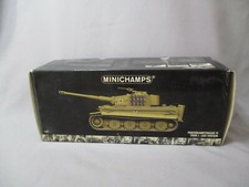 AO738 MINICHAMPS 1/35 TANK PANZER VI TIGER I LATE VERSION REF 350010000 GOOD CONDITION