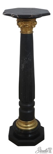 L72761 black marble column - l72761:,