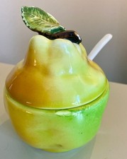 Vintage pear shaped jam - vintage, jar