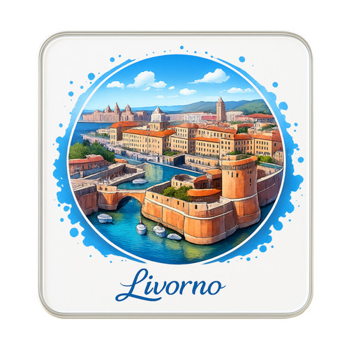 Livorno italy fridge magnet - livorno,,