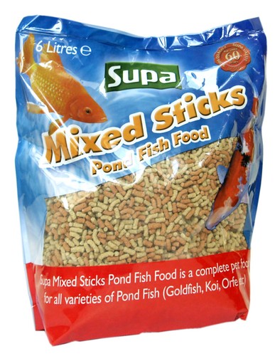 Premium koi pond food mix - &,