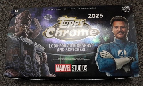 Marvel studios topps chrome - studios,