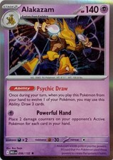 056/132 ALAKAZAM RARE HOLO