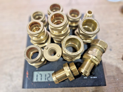 Scrap smelting brass - brass, 1.7kg