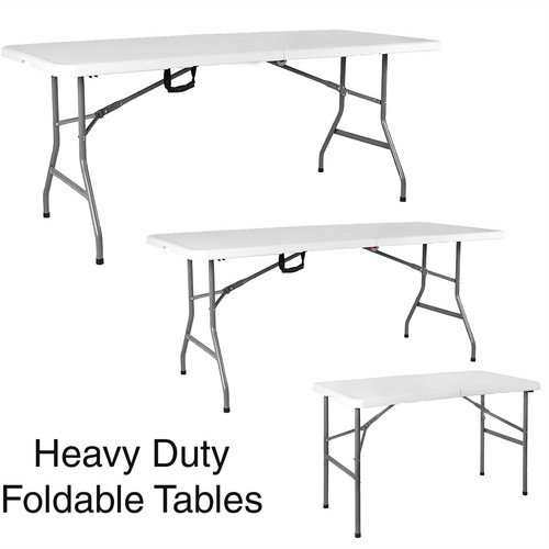 6ft folding table heavy - 4,