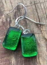 Sterling Silver Dichroic Glass