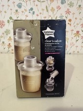  Tommee Tippee Milk Powder Dispensers 6 Pack Closer to Nature Fits in Bottles