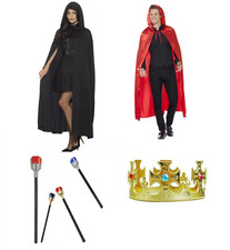 King Queen Royal Red Black