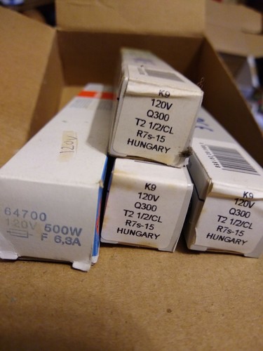 Halogen light bulb 118mm 120v - halogen,