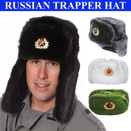 Russian hat mens ladies - hat,