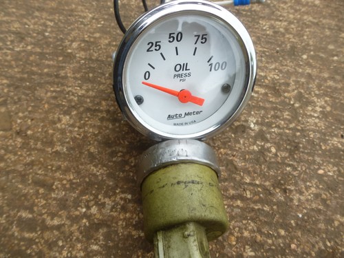 Autometer engine oil - oil, pressure