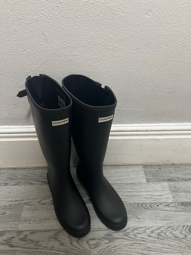 Hunter black knee high - hunter,
