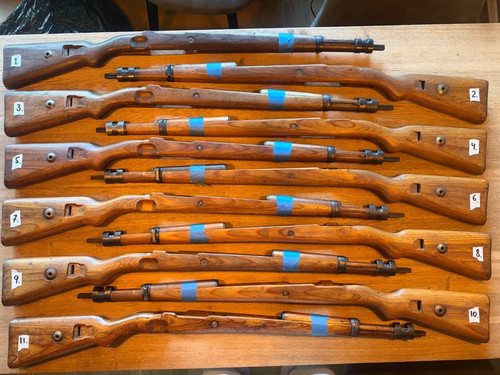 Wwii german k98 mauser - wwii, stock