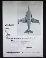 Original 1961 Advert Fairey