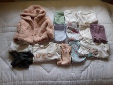 Baby girls clothes bundle 6-9 months. Includes Next outfit. Good condition.