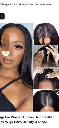 Human hair part - part, wig
