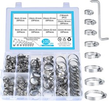 101x Assorted Stainless Steel