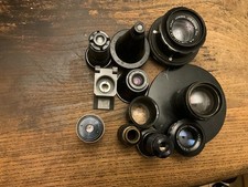 16mm projector lens mixed job lot