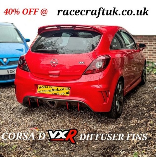 Vauxhall corsa vxr diffuser - d,