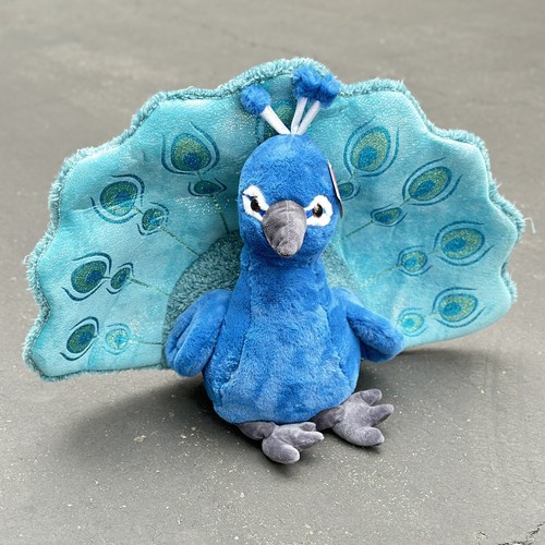 Peacock plush bird - 21", x