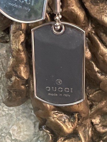 Genuine gucci sterling dog - genuine,