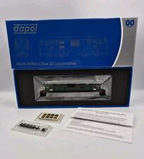 Dapol D1000E OO Class 22 BR Green D6313 Locomotive Split Headcode Box OO Gauge 
