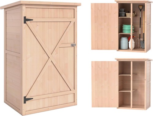 Outsunny garden shed wooden - outsunny,