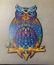 Unidragon Owl Wooden Puzzle King Size