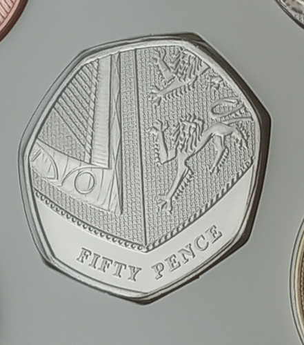 2010 bunc 50p shield - 50p, 50