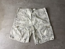 G-Star Raw 3301 desert camouflage LOOSE  Long Cargo Shorts  W36