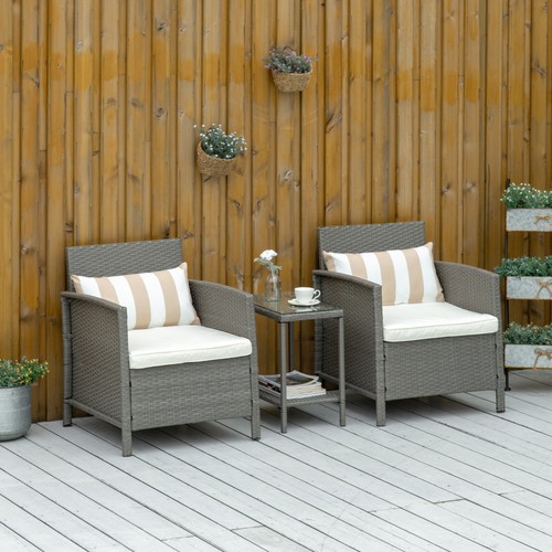 Pieces rattan bistro set - bistro,