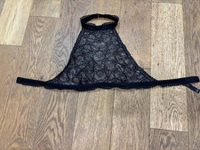 Victoria’s Secret Black Lace Mesh Bralette Bra S