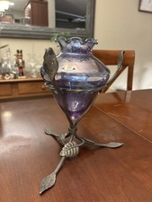 Art Nouveau Iridescent Purple