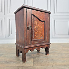 Antique Inlaid Side Cabinet -