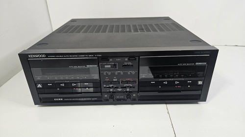 Kenwood double cassette deck - kenwood,