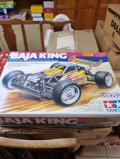 Tamiya Baja king buggy boxed vintage loads of parts in box rtr but untested