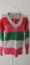 100% Wool Striped Jumper Women