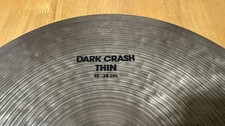 Zildjian K Dark Thin Crash Cymbal 15” 2000’s Vintage