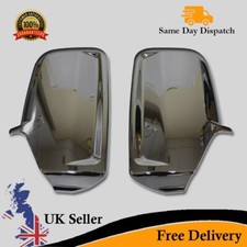 Door Wing Mirror CHROME Back Casing Cover For Mercedes Sprinter Pair (2006-2018)
