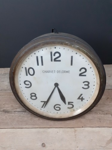 French factory clock - factory,