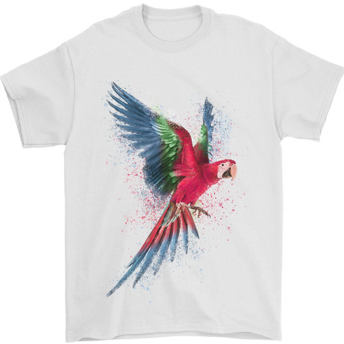 Colourful parrot mens - a,