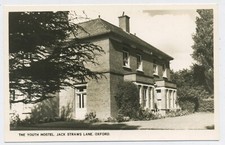 The Youth Hostek Jack Straws Lane Oxford Vintage Real Photo Postcard M19